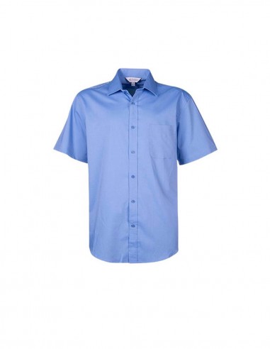 AU-1903S - Mens Mosman Stretch Short Sleeve Shirt - Aussie Pacific - Corporates