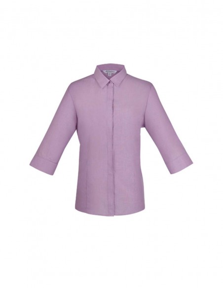 AU-2902T - Ladies Grange Check 3/4 Sleeve Shirt - Aussie Pacific - Corporates