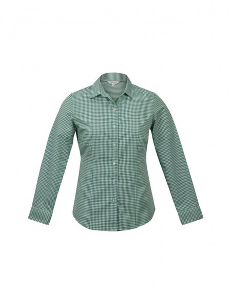 AU-2907L - Ladies Epsom Long Sleeve Shirt - Aussie Pacific - Corporates