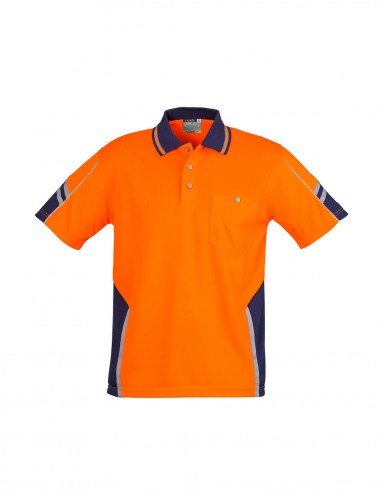 SY-ZH237 - Mens Hi Vis Squad S/S Polo - Syzmik - Work Wear