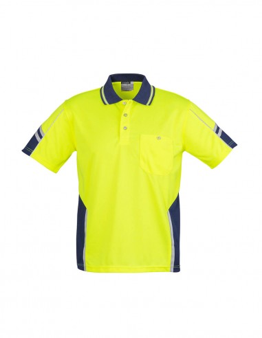 SY-ZH237 - Mens Hi Vis Squad S/S Polo - Syzmik - Work Wear