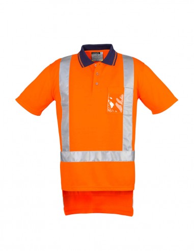 SY-ZH243 - Mens TTMC-W17 S/S Polo - Syzmik - Work Wear