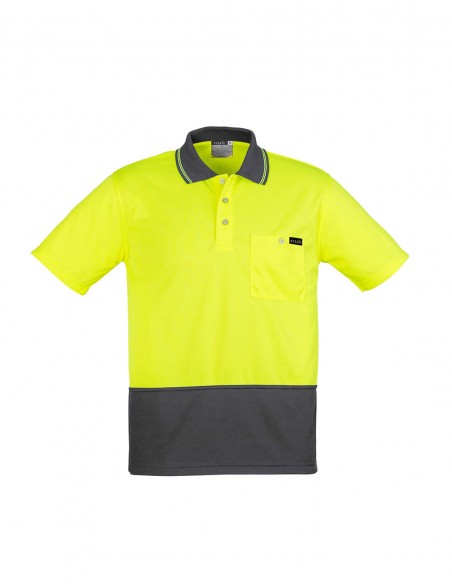 SY-ZH415 - Mens Comfort Back S/S Polo - Syzmik - Work Wear