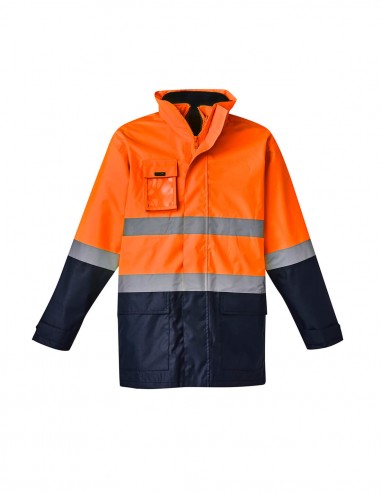 SY-ZJ220 - Mens Hi Vis Basic 4 in 1 Waterproof Jacket - Syzmik - Work Wear