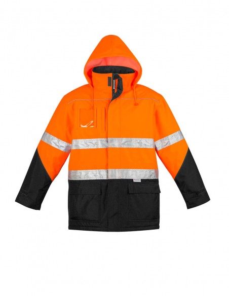 SY-ZJ350 - Mens Hi Vis Storm Jacket - Syzmik - Work Wear