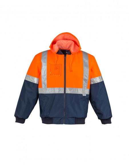 SY-ZJ351 - Mens Hi Vis Quilted Flying Jacket - Syzmik - Work Wear