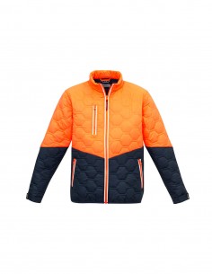 SY-ZJ420 - Unisex Hi Vis Hexagonal Puffer Jacket - Syzmik - Work Wear 2