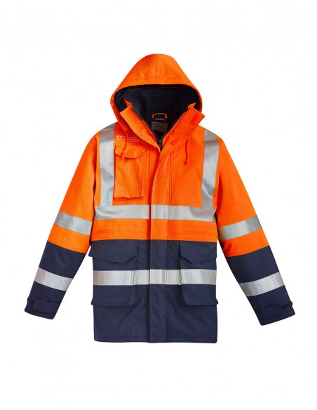 SY-ZJ900 - Mens Arc Rated Anti-Static Waterproof Jacket - Syzmik - Work Wear