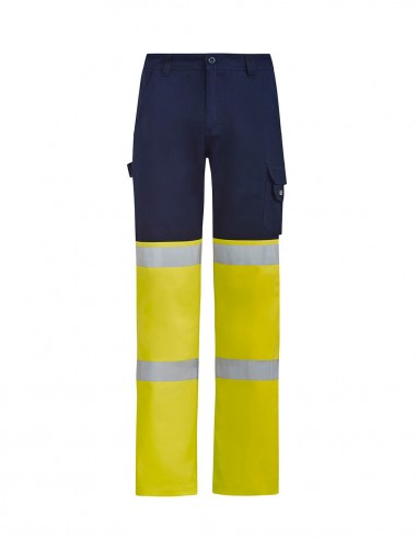 SY-ZP980 - Mens Bio Motion Hi Vis Taped Pant - Syzmik - Work Wear