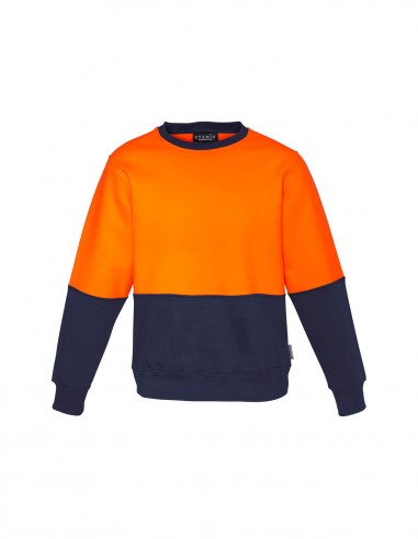 SY-ZT475 - Unisex Hi Vis Crew Sweatshirt - Syzmik - Work Wear