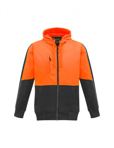 SY-ZT485 - Unisex Hi Vis Full Zip Hoodie - Syzmik - Work Wear