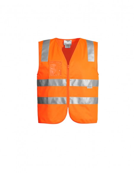 SY-ZV998 - Unisex Hi Vis Zip Vest - Syzmik - Work Wear