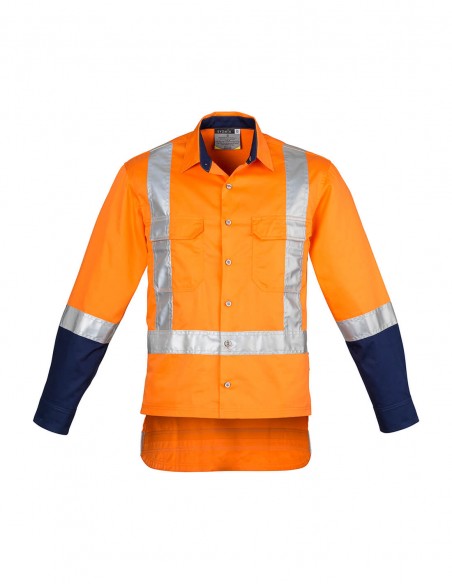 SY-ZW125 - Mens TTMC-W17 Drill Work Shirt - Syzmik - Work Wear