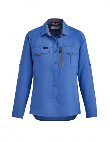 SY-ZW760 - Womens Outdoor L/S Shirt NEW COLOURS - Syzmik - Work Wear