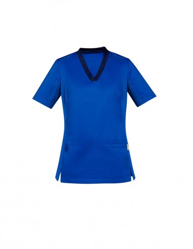 BCA-CST043LS - Womens Riley V-Neck Scrub Top - Biz Care - Healthcare