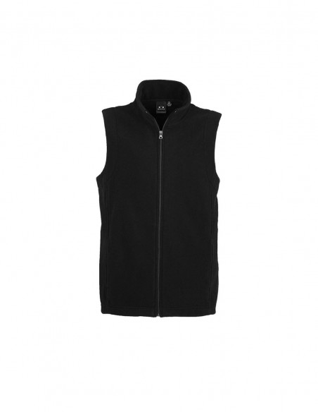 BC-F233MN - Plain Microfleece Mens Vest - Biz Collection - Corporates