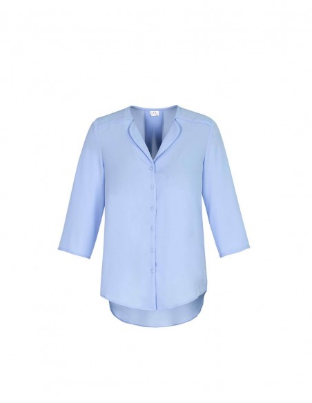 BC-S015LT - Lily Ladies Longline Blouse - Biz Collection - Corporates