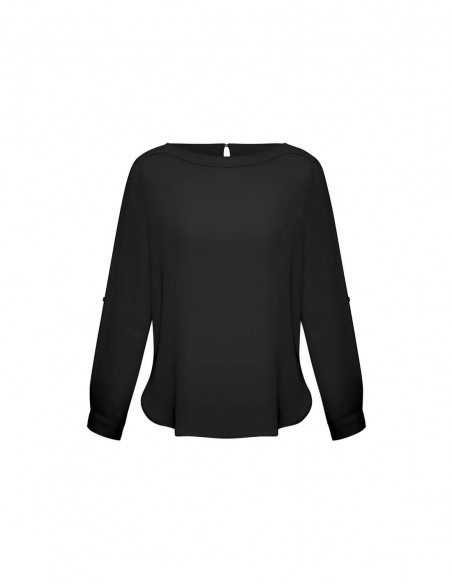 BC-S828LL - Madison Ladies Boatneck Blouse - Biz Collection - Corporates