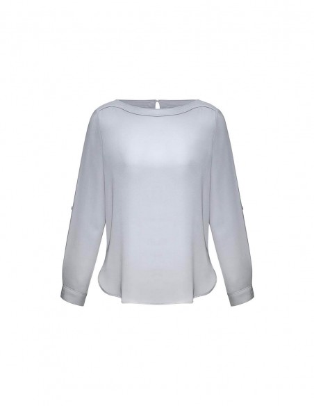 BC-S828LL - Madison Ladies Boatneck Blouse - Biz Collection - Corporates