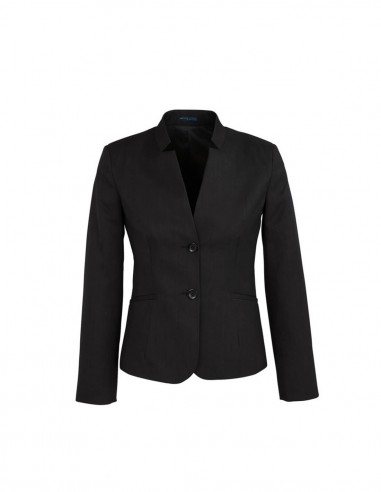 BCO-60113 - Womens Short Jacket with Reverse Lapel - Biz Corporates - Corporates