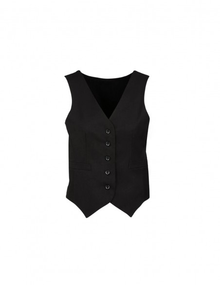 BCO-50111 - Womens Peaked Vest with Knitted Back - Biz Corporates - Corporates