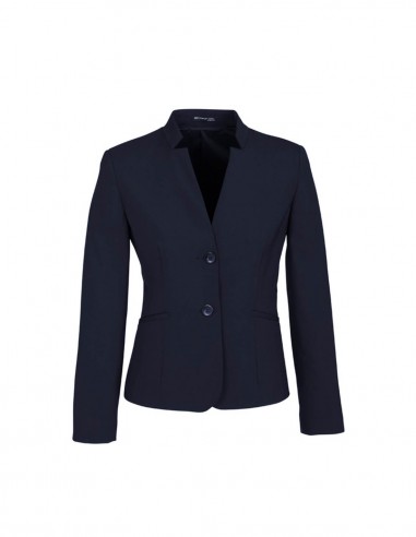 BCO-64013 - Womens Short Jacket with Reverse Lapel - Biz Corporates - Corporates