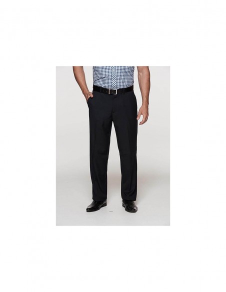 AU-1800 - Mens Flat Front Pant - Aussie Pacific - Teamwear