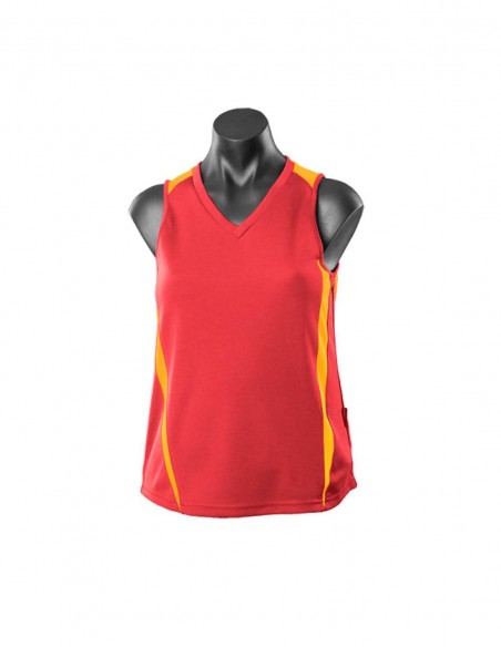 AU-2104 - Ladies Eureka Singlet - Aussie Pacific - Teamwear