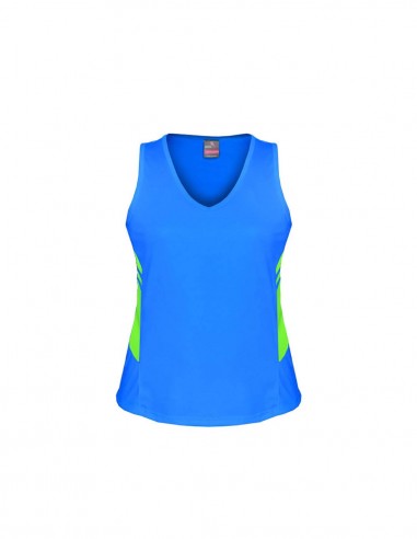 AU-2111 - Ladies Tasman Singlet - Aussie Pacific - Teamwear