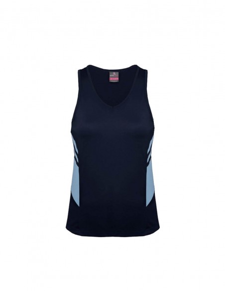 AU-2111 - Ladies Tasman Singlet - Aussie Pacific - Teamwear